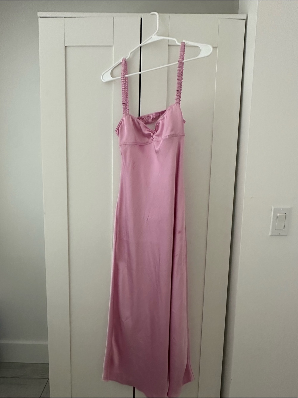 Peony maxi slip dress from Zara
